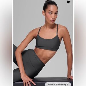 Alo yoga Airlift Intrigue Bra - Anthracite